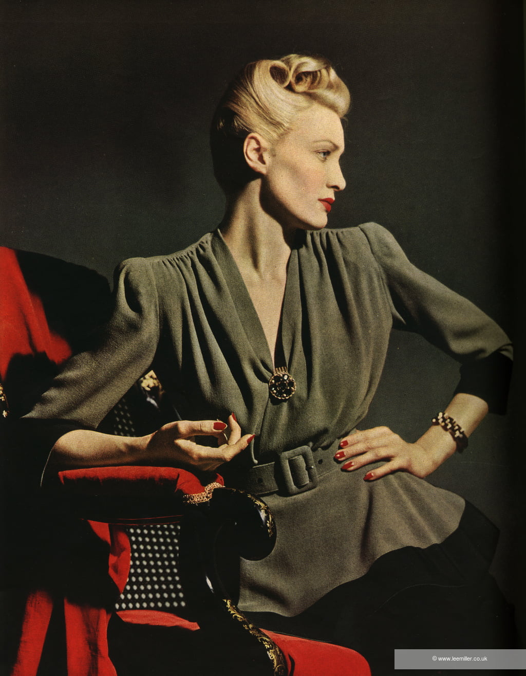 British Vogue October 1944 page 56 @ Lee Miller Archives