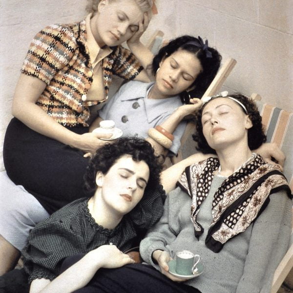 Four women asleep, Lee Miller, Leonora Carrington, Ady Fidelin and Nusch Eluard @ Lee Miller Archives